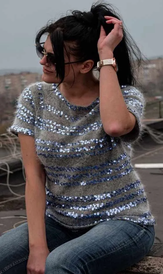 [roizman_knitt] Блузка Luxury_tshirt (Анна Ройзман)