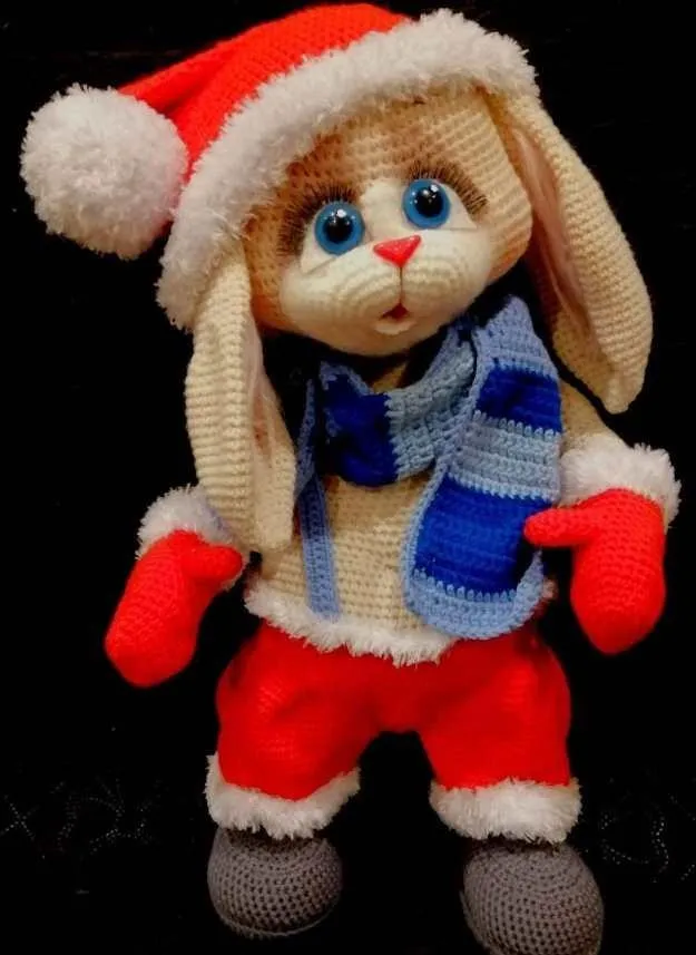 Новогодний заяц Сёмка (Алла Федюнина)