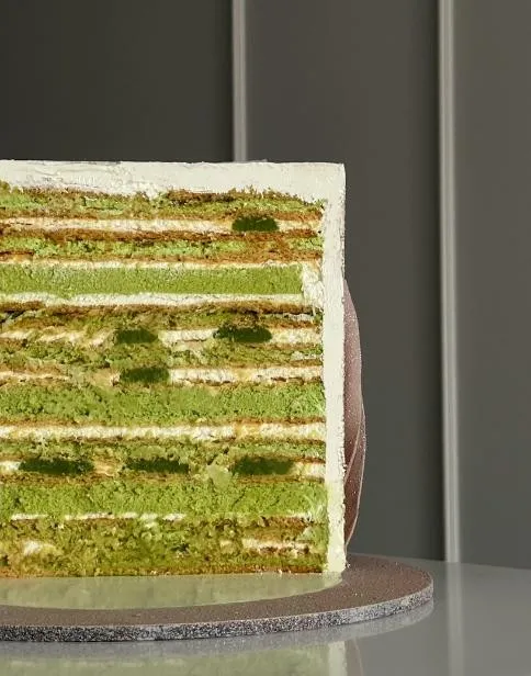 [Cake by Angel] Торт Фисташковый медовик (Ангелина Коба)