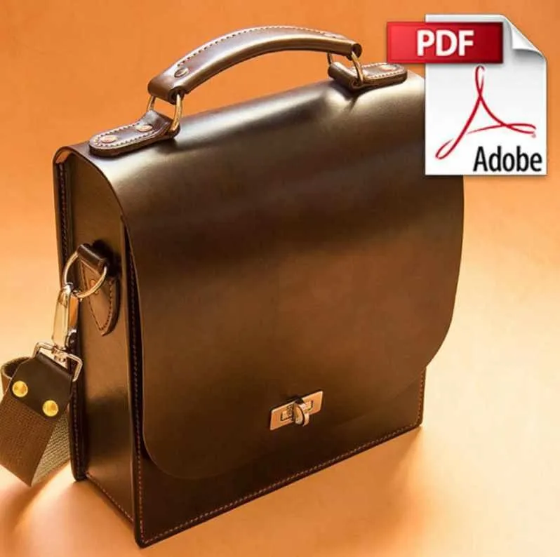Messenger Bag / Сумка курьера (LeodisLeather)