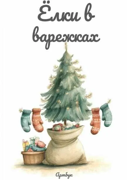 Артбук Ёлки в варежках (Марина Галичанская)