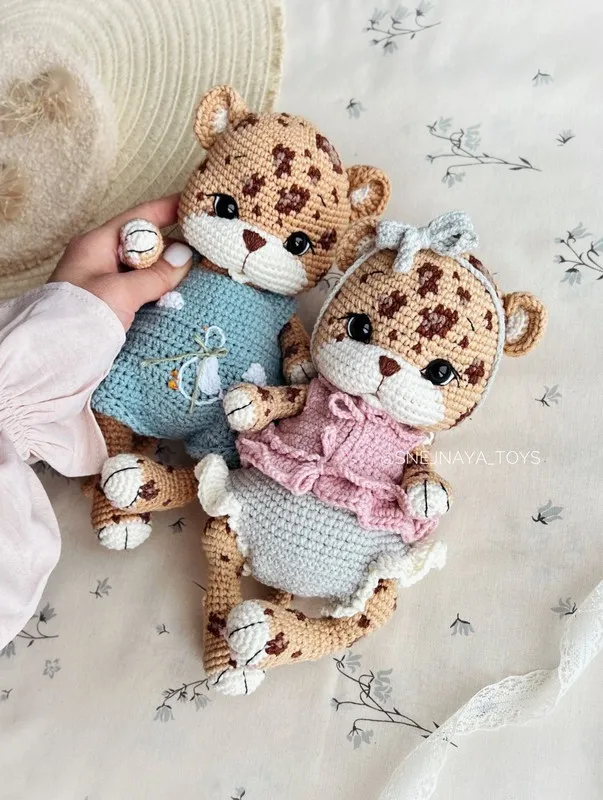 [Snejnaya_ toys] Лео и Лея (Снежанна Николаева)