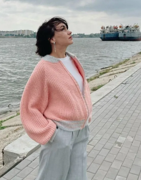 Бомбер Вафельный бомб (Елена Разумова)