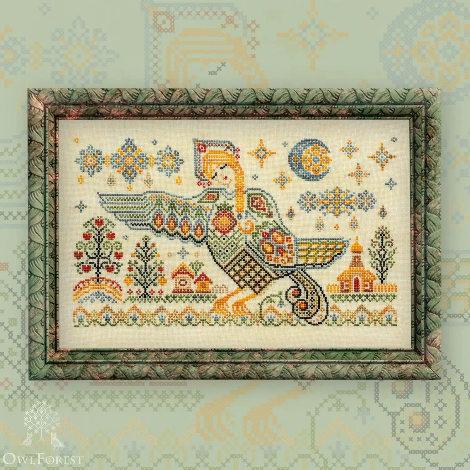 [owlforest] Птица Сирин (Мария Корнеева)