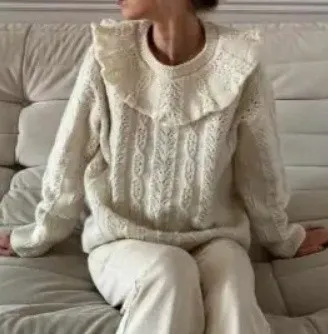 [Maleevaknits] Винтажный свитер (Дарья Баруздина)