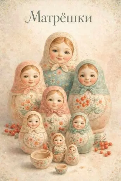 Артбук Матрешки (Марина Галичанская)