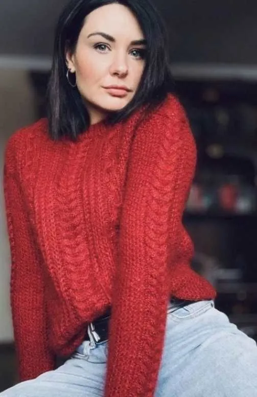 [Iiaks] Выкройка джемпера Sweet sweater (Юлия Устинова)