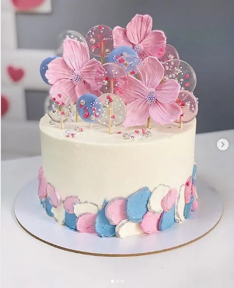 [Make Cake] Торт «Клубника-лайм» (Анастасия Лазарева)