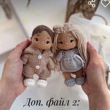 Доп. файл 2 Платье, комбинезон и кофта для кукол в ладошку + шапочка для куклы (Алина Круглова)