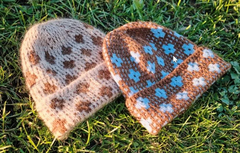 [Oksana_Puzynia_knit] Шапка Lazy Daisy