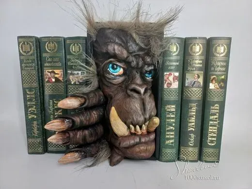 Запись онлайн-МК «Чудище из книги» (книжный разделитель, копилка) Фом-арт (татьяна Шмелева)