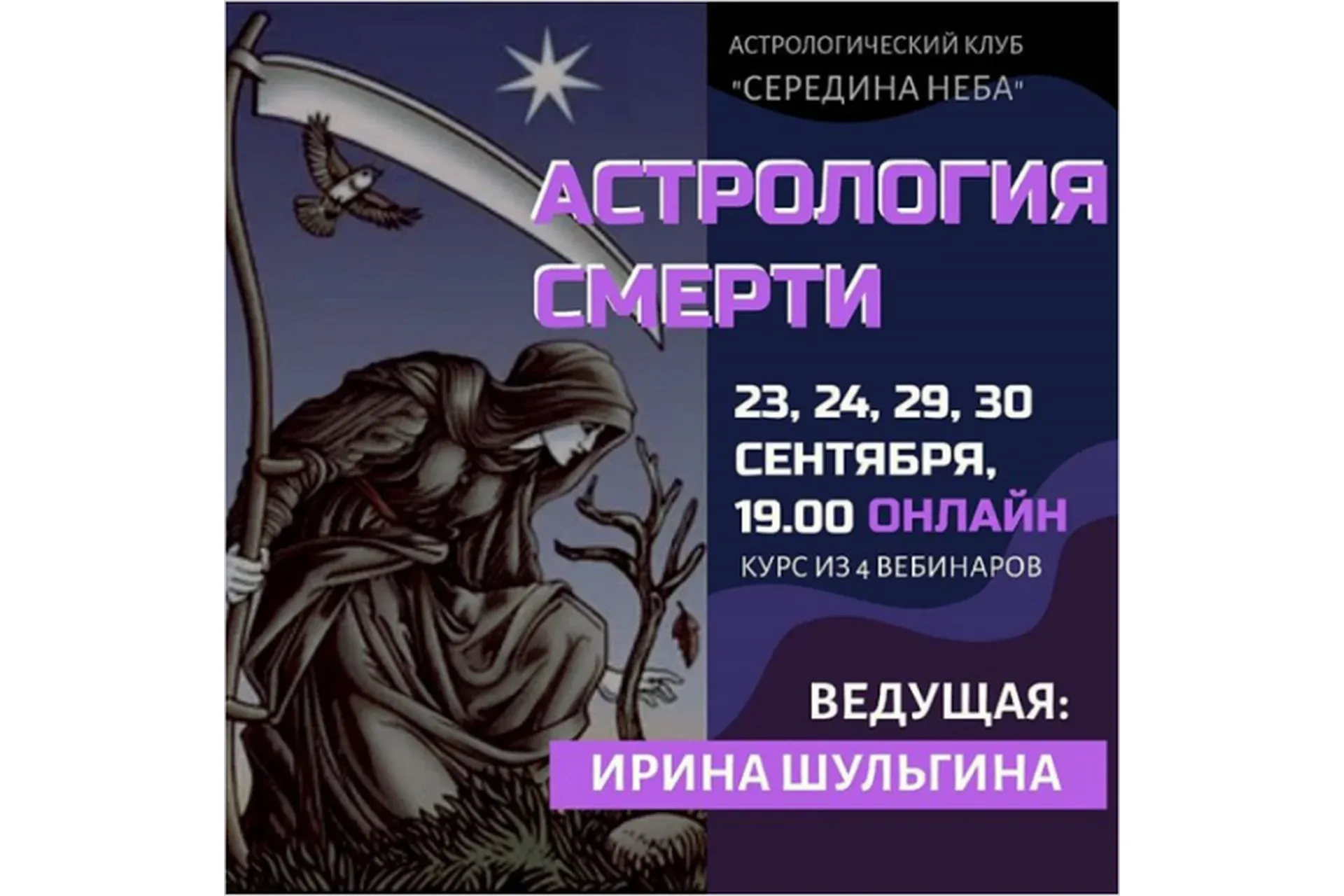 Астрология смерти (Ирина Шульгина)