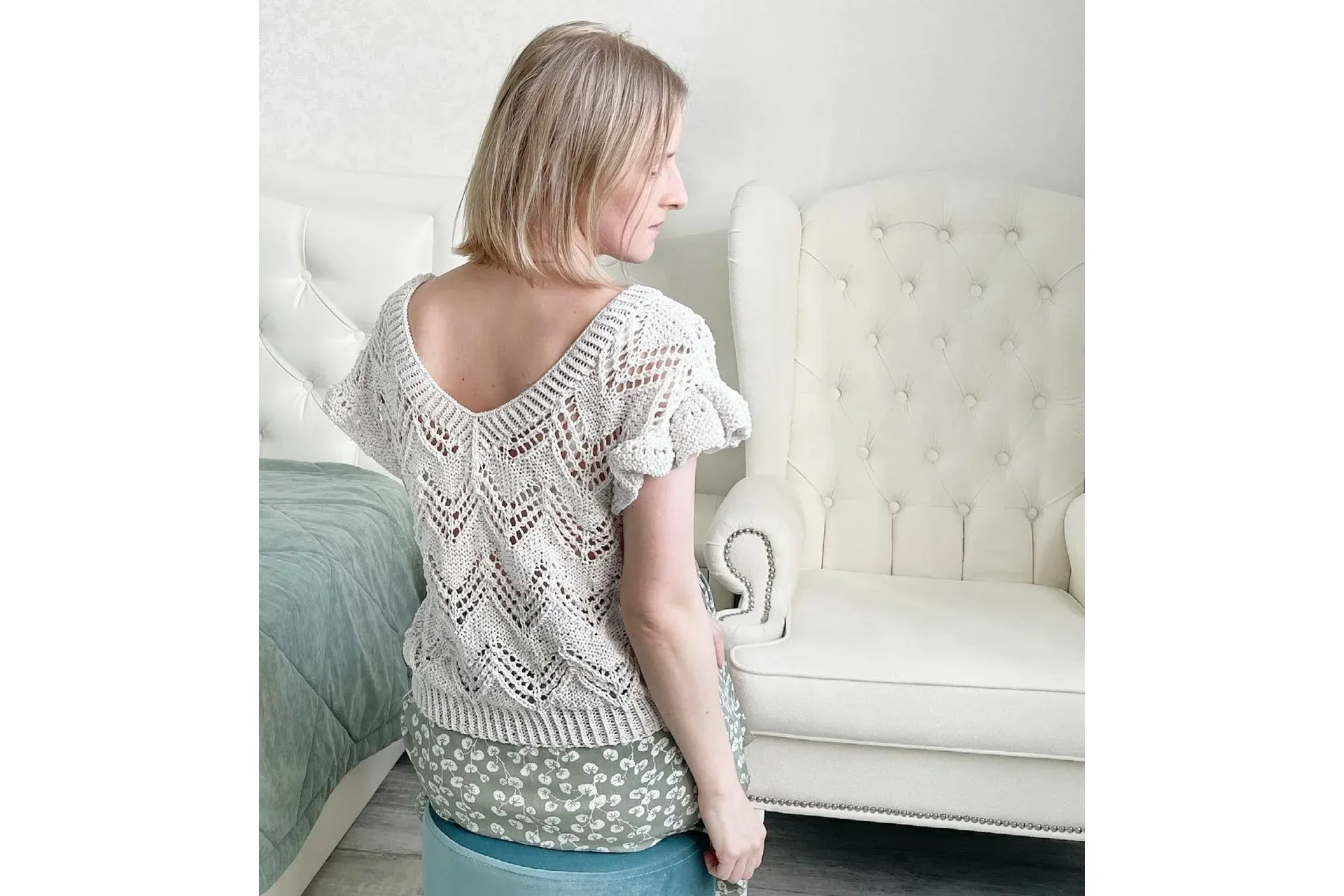Джемпер, топ Elise_blouse (sergeevna_kati)