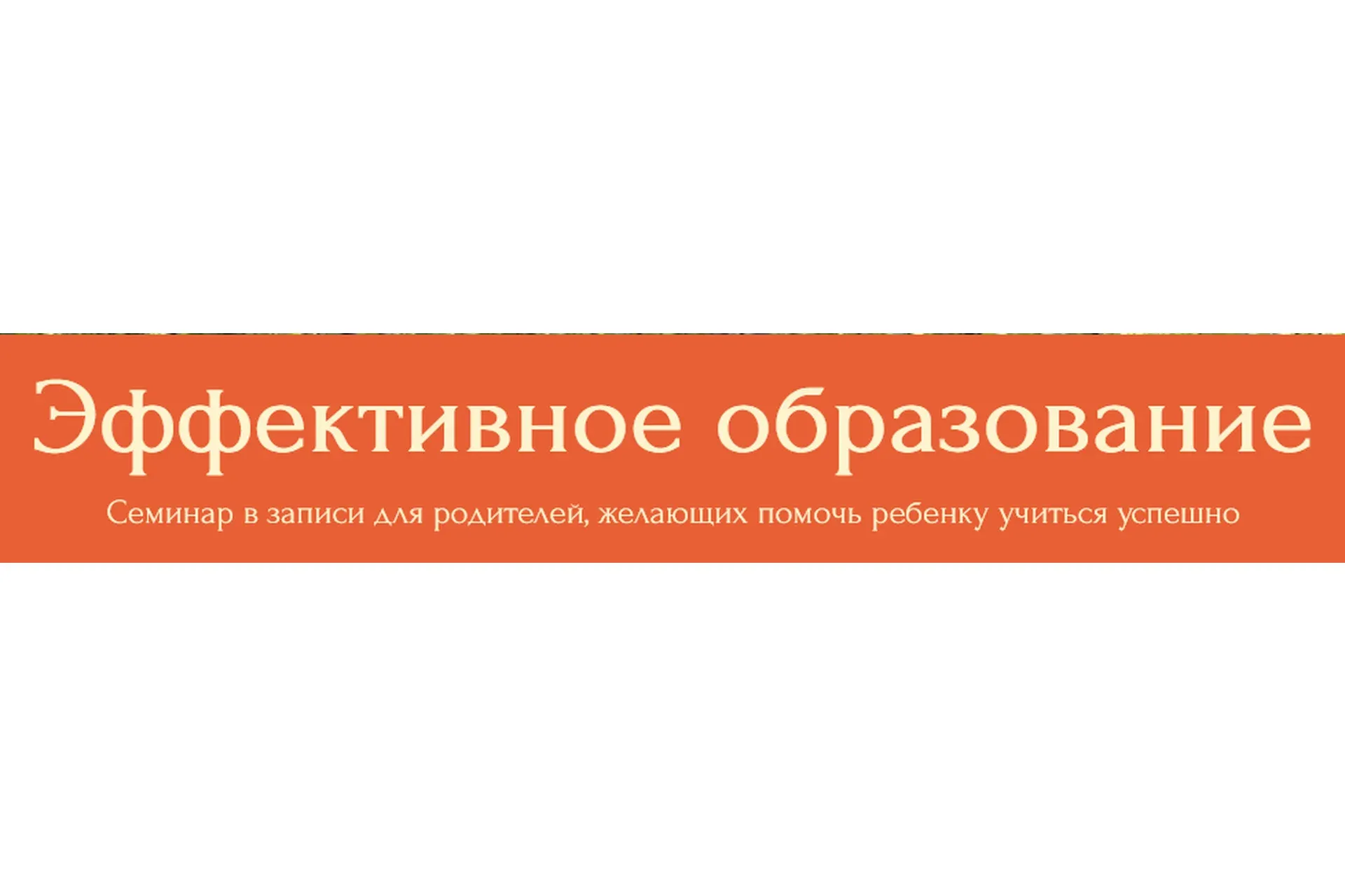 Эффективное образование (Наталья Миронова, Марина Данилова)