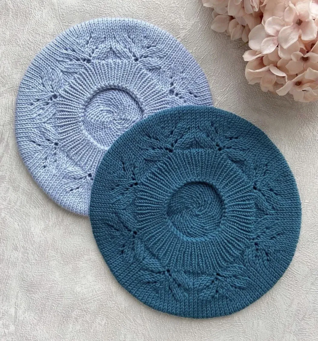 Берет Жасмин (avgustina_knit)