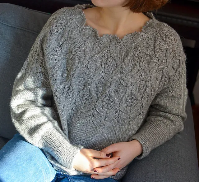 Свитер Silver Lining Sweater (Валентина Богданова)