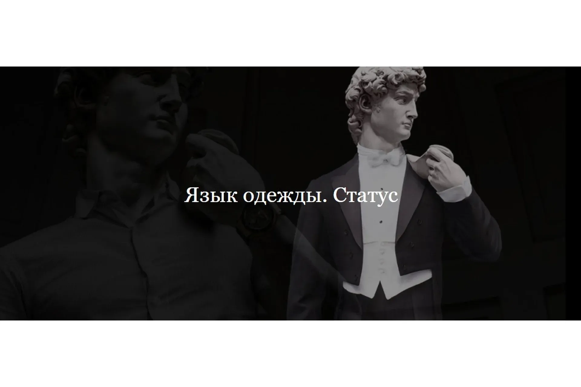 Язык одежды. Статус (Мэган Виртанен)