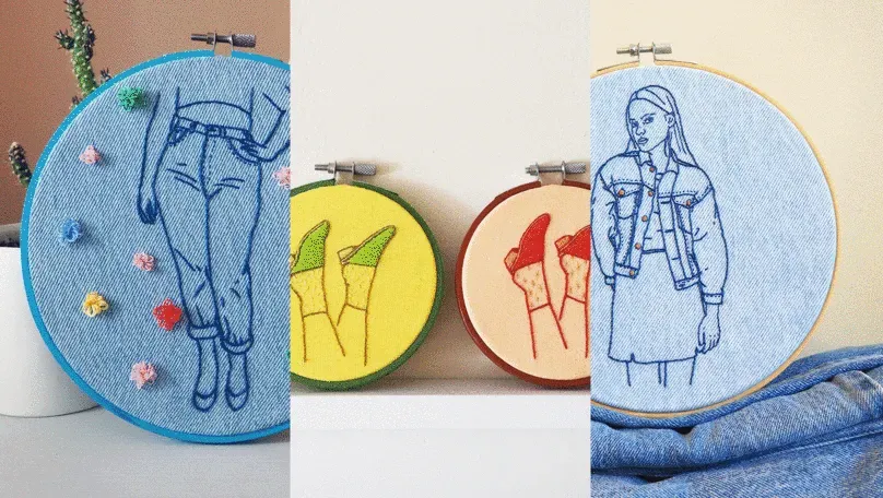 [Domestika] Figurative Fashion Embroidery with Needle Felting (Courtney McLeod)