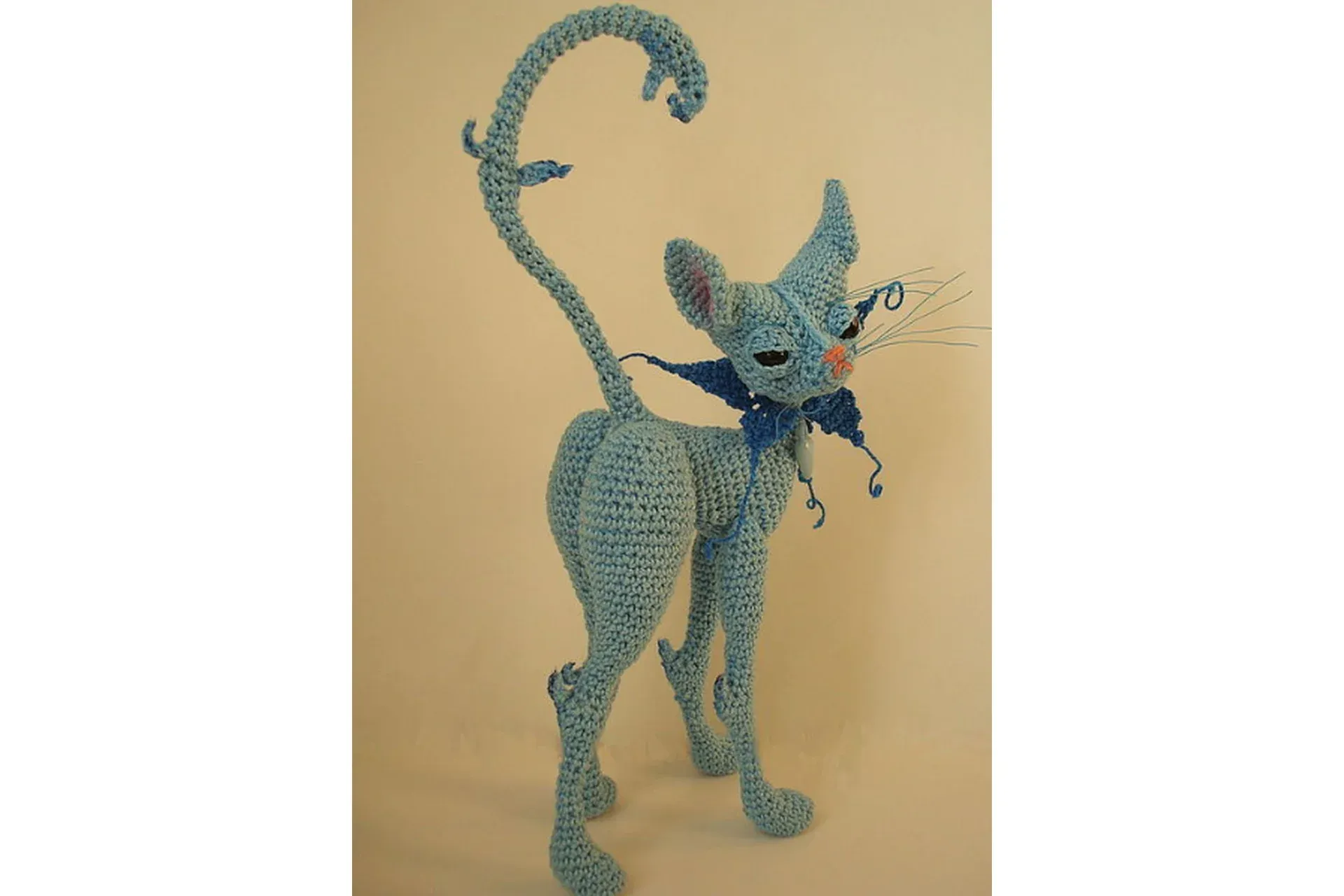Коша. Авторская работа вязания игрушки (Тамара Кривобокова)