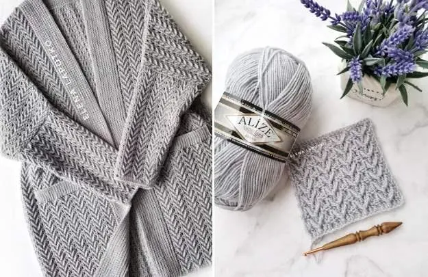 [knits.elena.l] Кардиган Braid (Елена Лапотько)