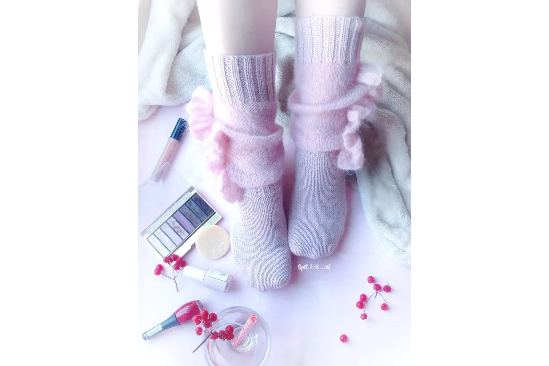 Носки Dva Martini (pinkishlife_knit)