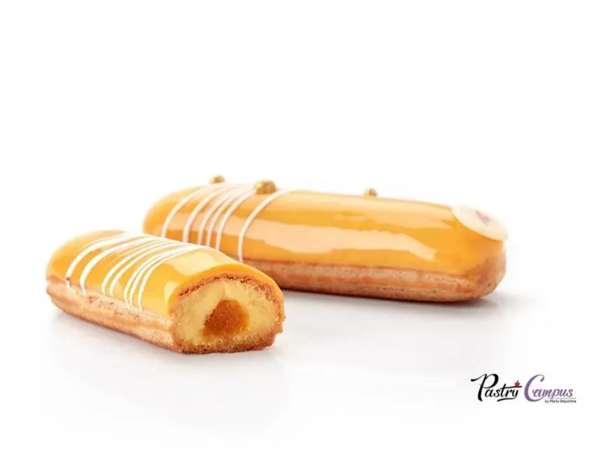 [PastryCampus] Заварное тесто и эклеры с двойными начинками (Мария Селянина)