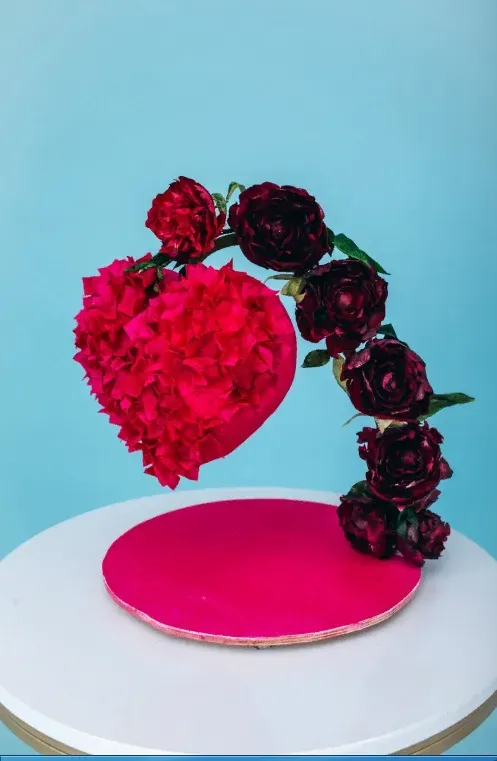 3D торт Парящее Сердце (Юлианна Сухотерина)
