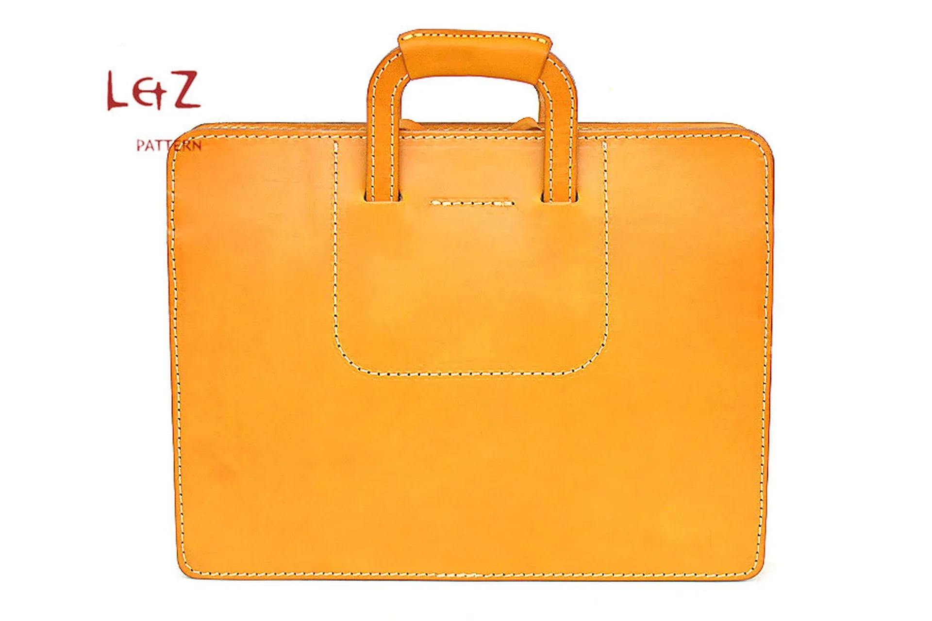 [LetZ pattern] Кожаный брифкейс, модель BDQ-25