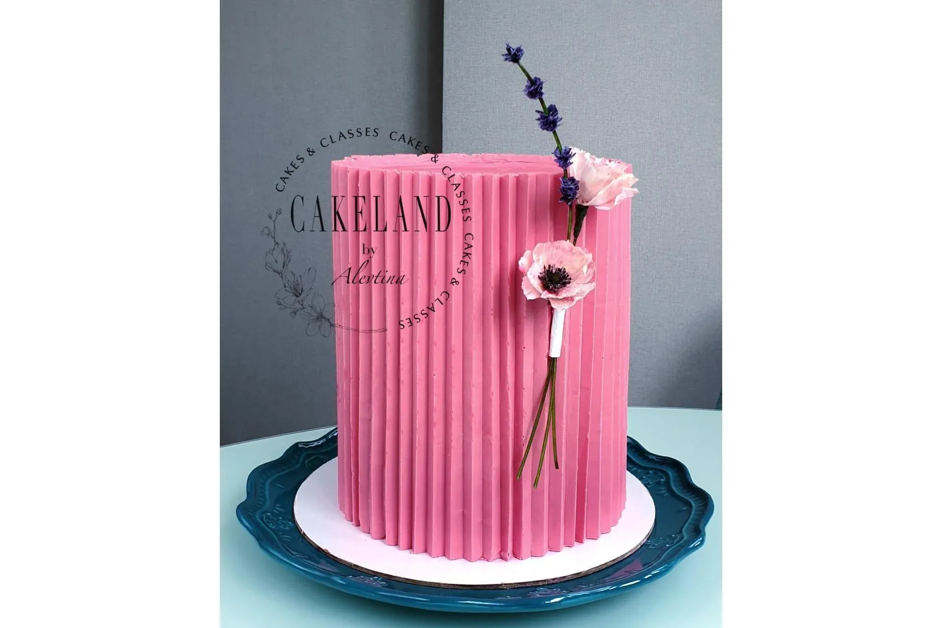 [cake_russia] Урок по созданию торта из ганаша  Оригами (Алевтина Вергунова)
