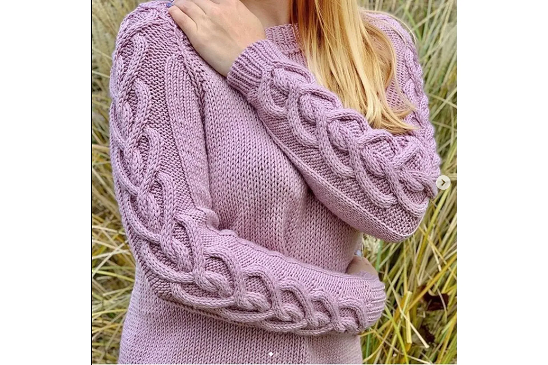 Джемпер braidedheart (rudenko.knits)