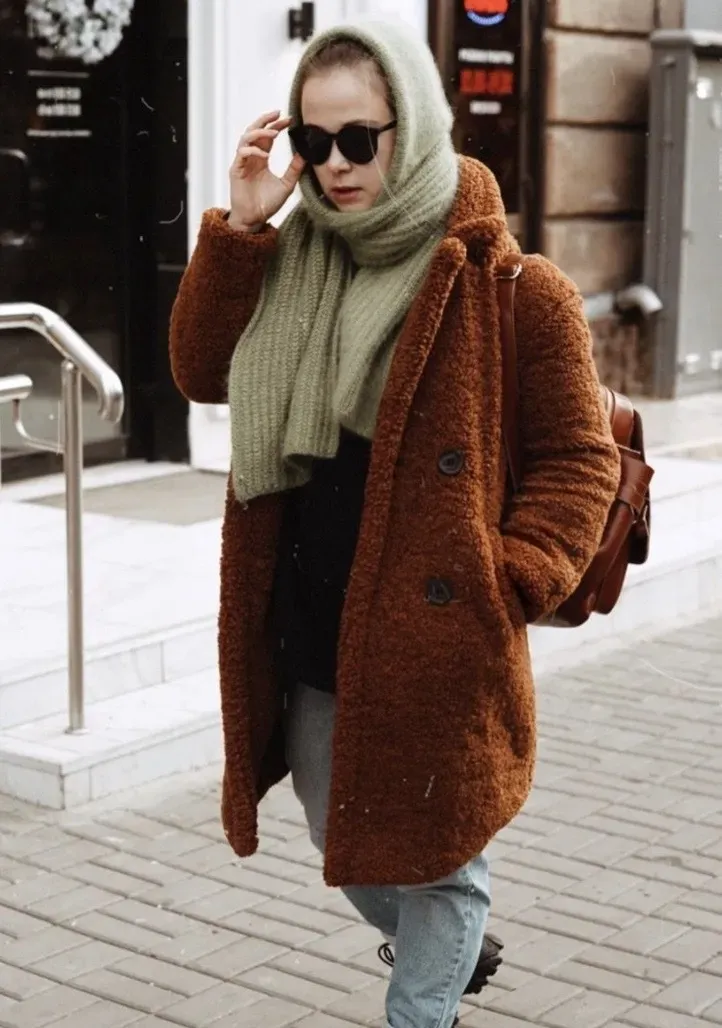 [shapetko_knitwear] Шарф-капюшон «Siberian hood» (Елена Шапетько)
