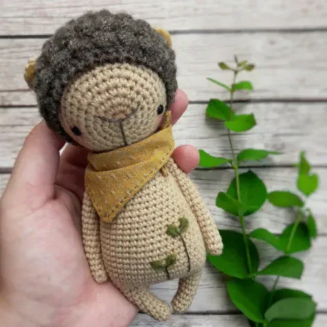 [little_owlet] Львенок. Описание вязания (Марина Колмыкова)
