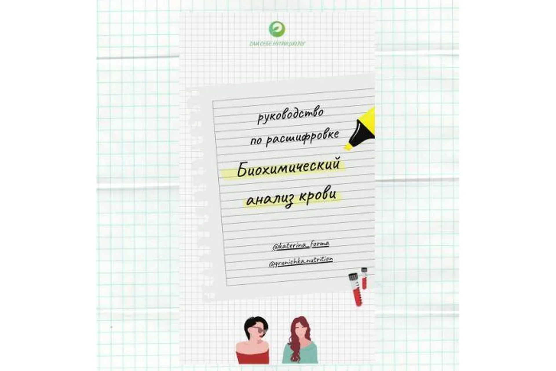 Руководство по расшифровке биохимического анализа крови (Катерина Форма)