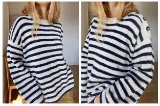 [Вяжи.ру] Свитер в полоску Sweater No.22 (My Favourite Things)