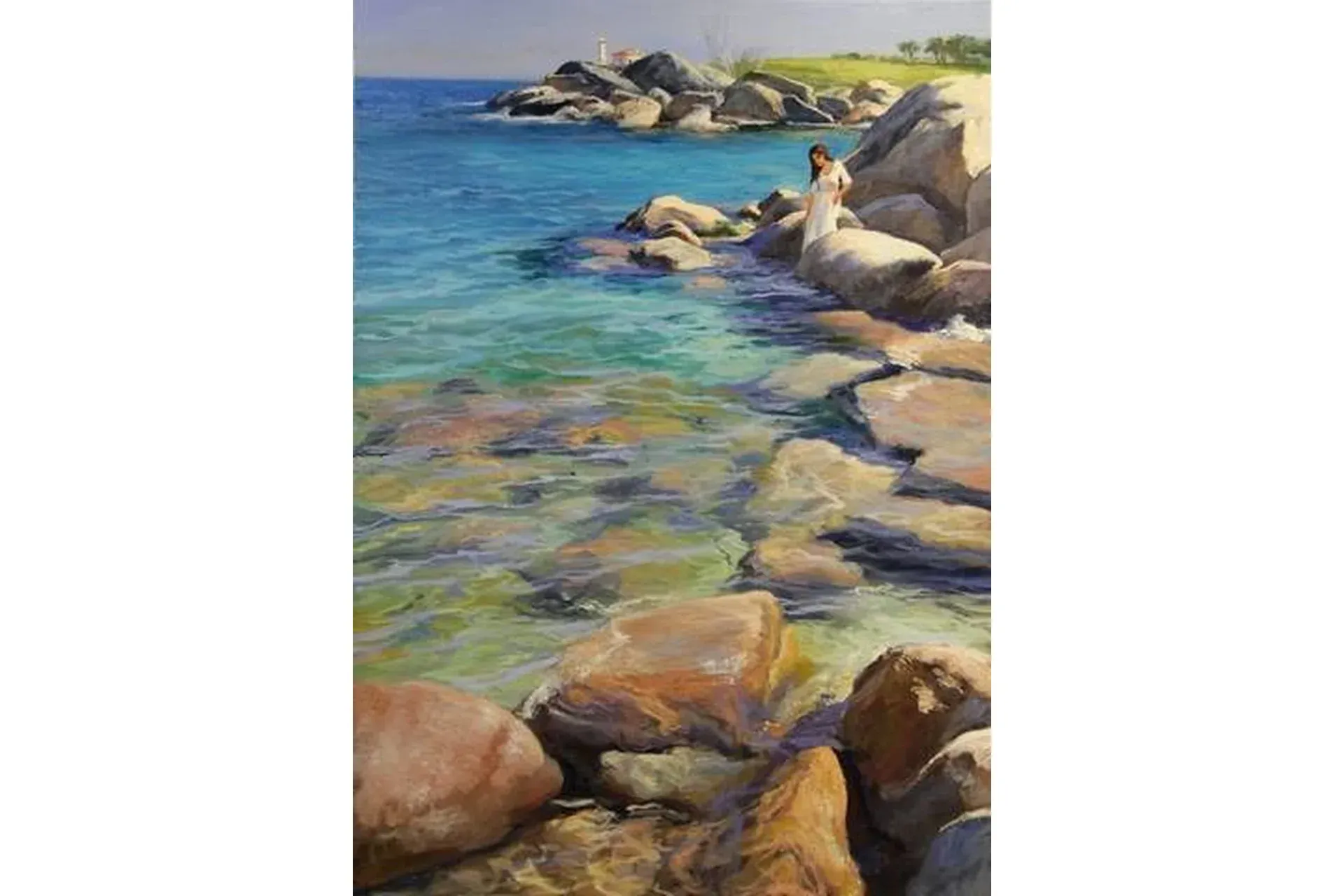 Прозрачная вода. У камней (Игорь Сахаров)