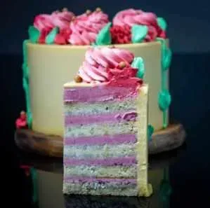 [Pastry School] Торт Весенняя роза (Елена Крохмаль)