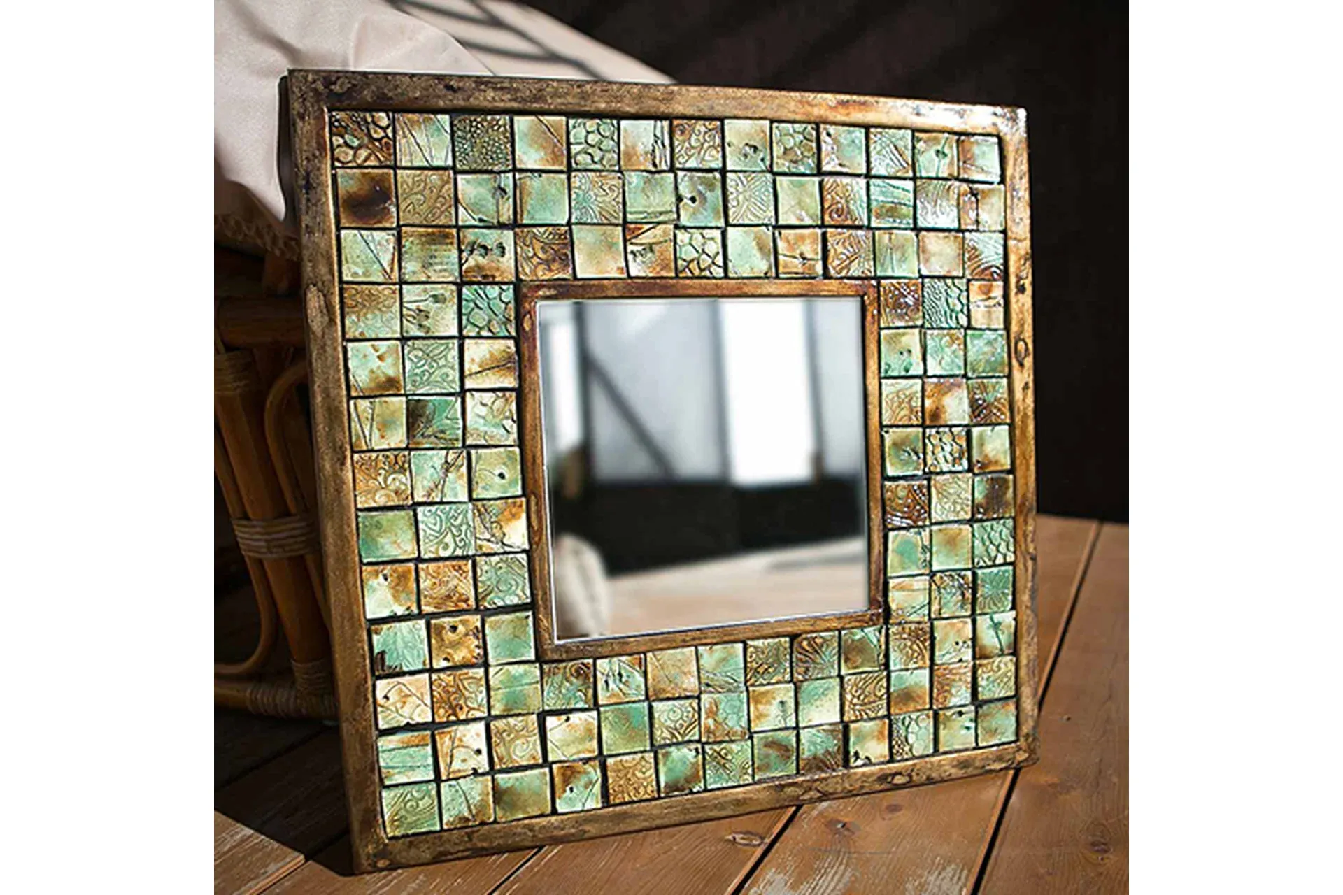 [Decor School] Зеркало своими руками. Степные травы (Елена Якимова)