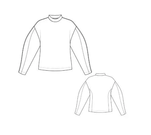 [LaForme] Свитшот 0511. Размер 50. Рост 158-164 (Софья Ерашевская)