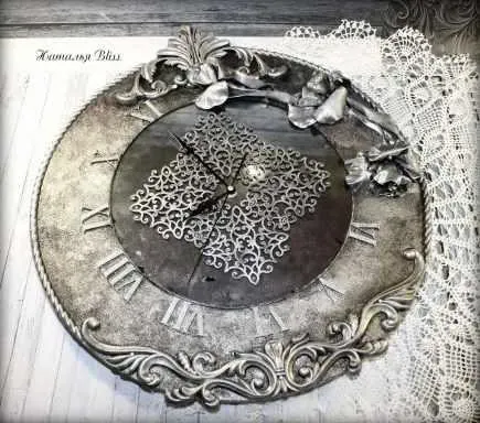 Шкатулка «Amor» + Часы «Annette» + Часы «Silver flowers» + Ирисы (Наталья Блисс)