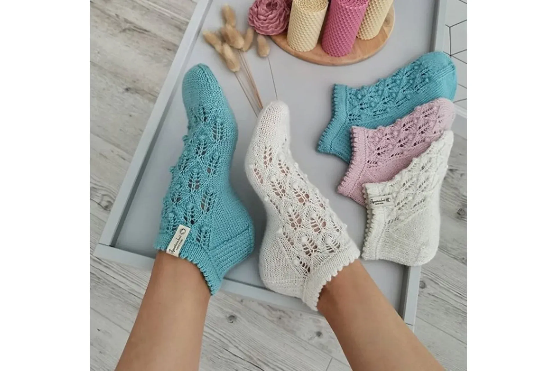 Носки «berries_socks» (by_ignatova.knit)