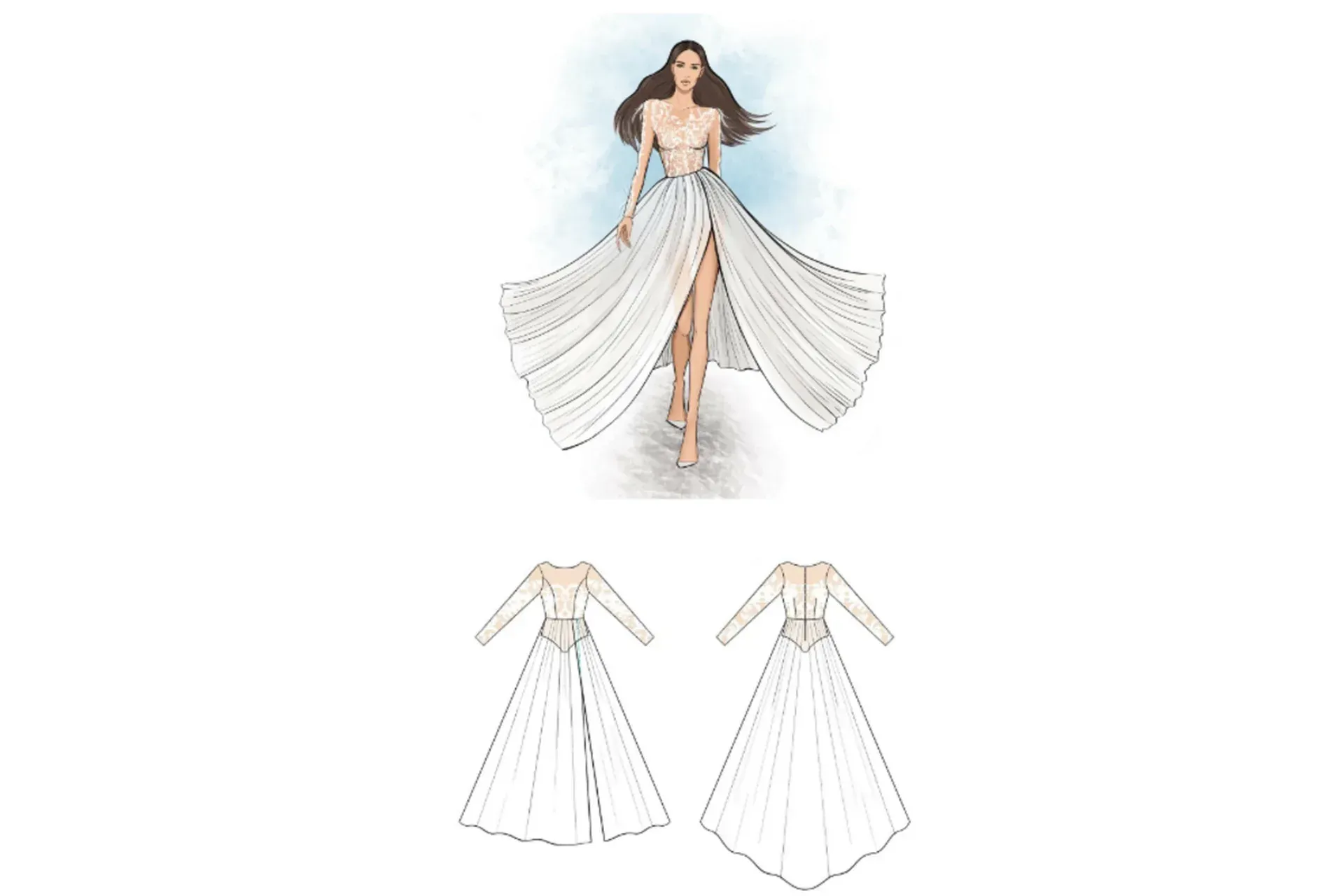 [Aurora Sew] Платье на основе боди (Анна Михайлова)