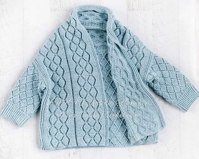 [Outstanding Crochet] Кардиган Crystal 4 в 1 (Наталья Кононова)