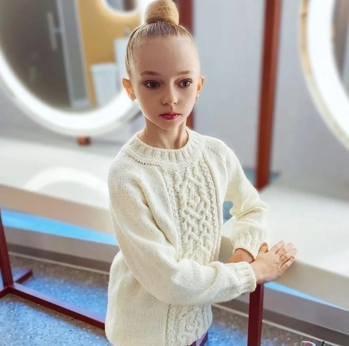 [solomona_knit] Джемпер детский Cherry (Ирина Соломина)