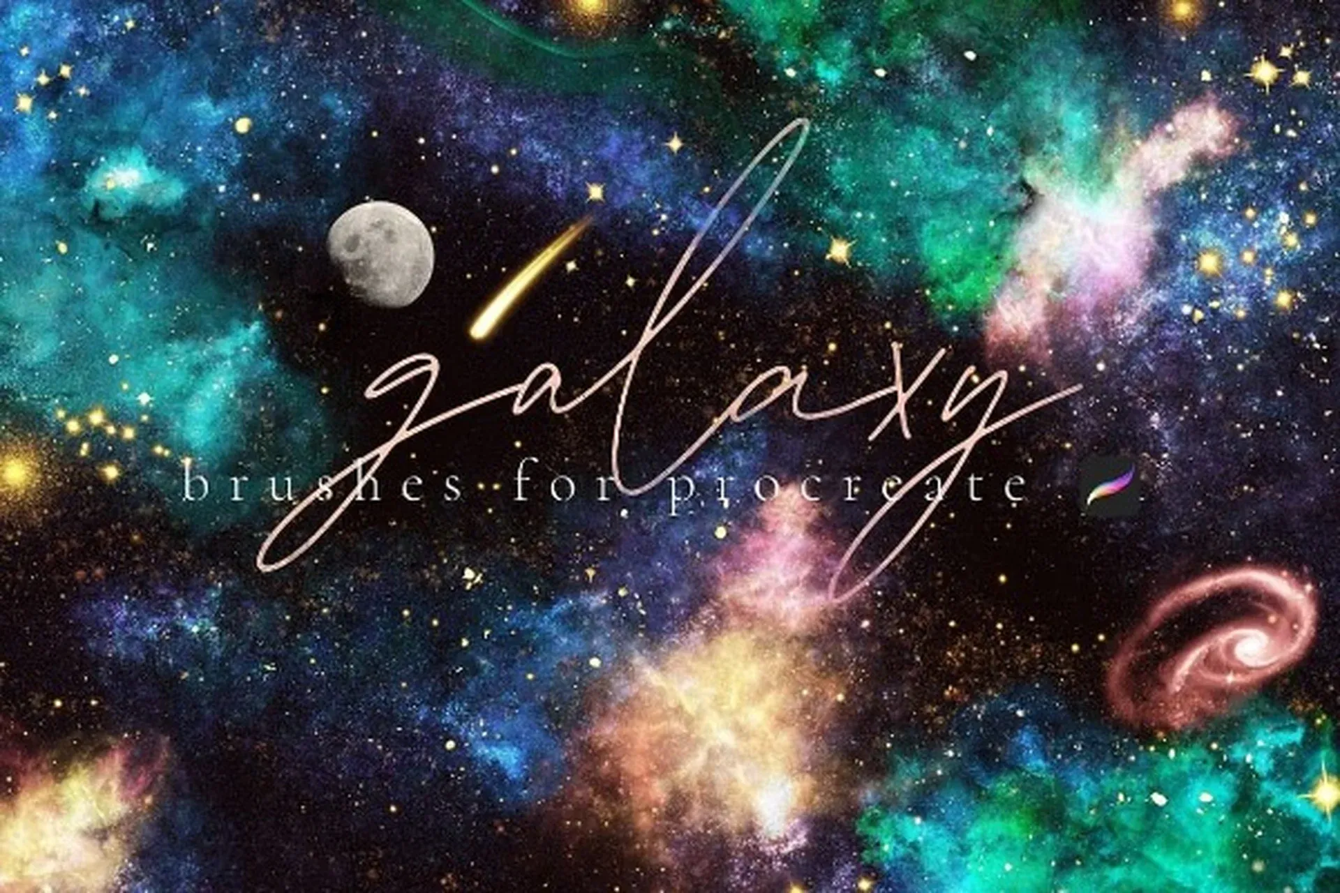 [Кисти] Galaxy Brushes for Procreate  (Alaina Jensen)