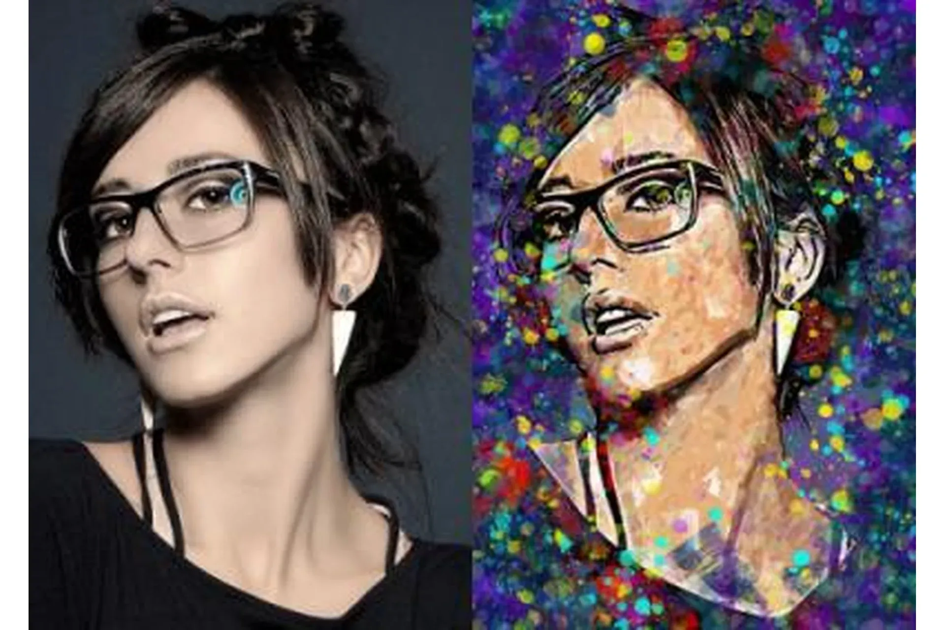 Женский портрет в Adobe Photoshop (Яна Истратова)