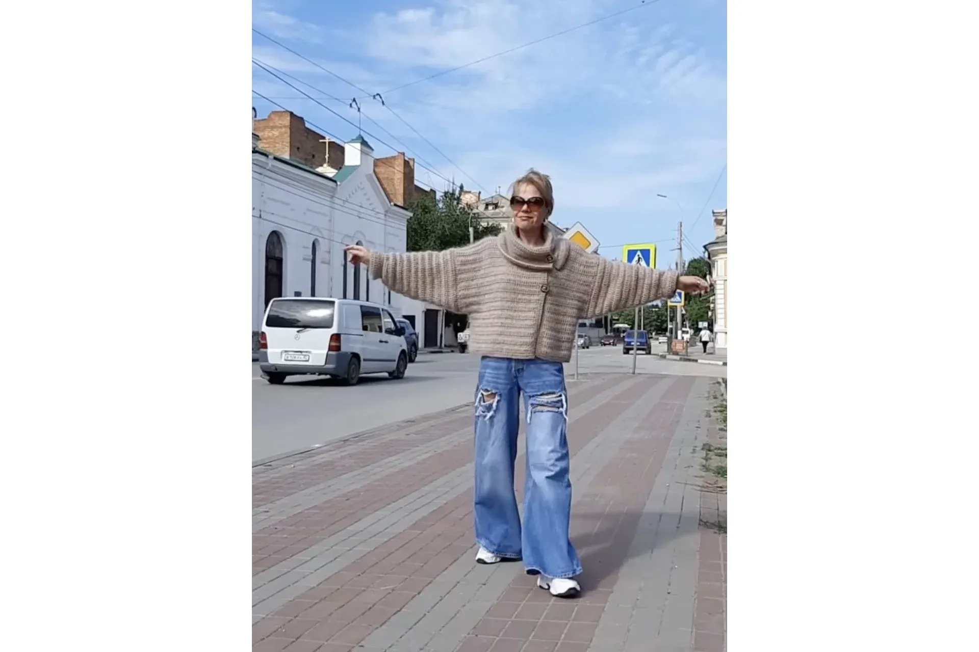 Мохеровый жакет (Светлана Волкодав)