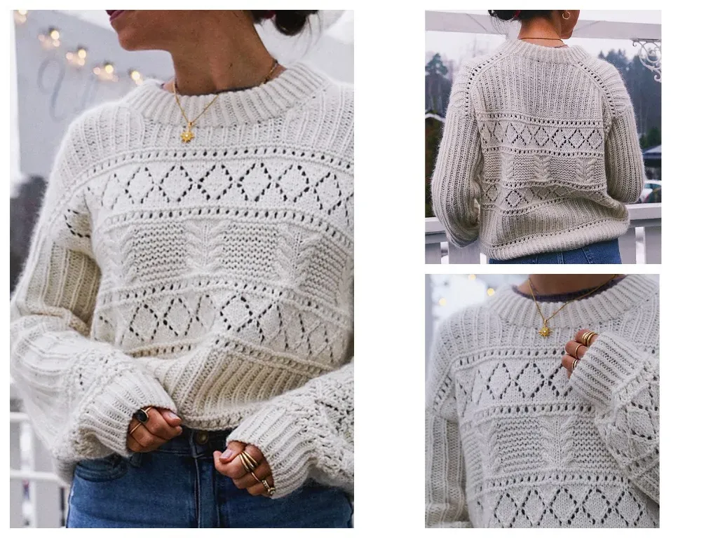 [Ravelry] Salty Days Sweater (Вероника Линдберг)