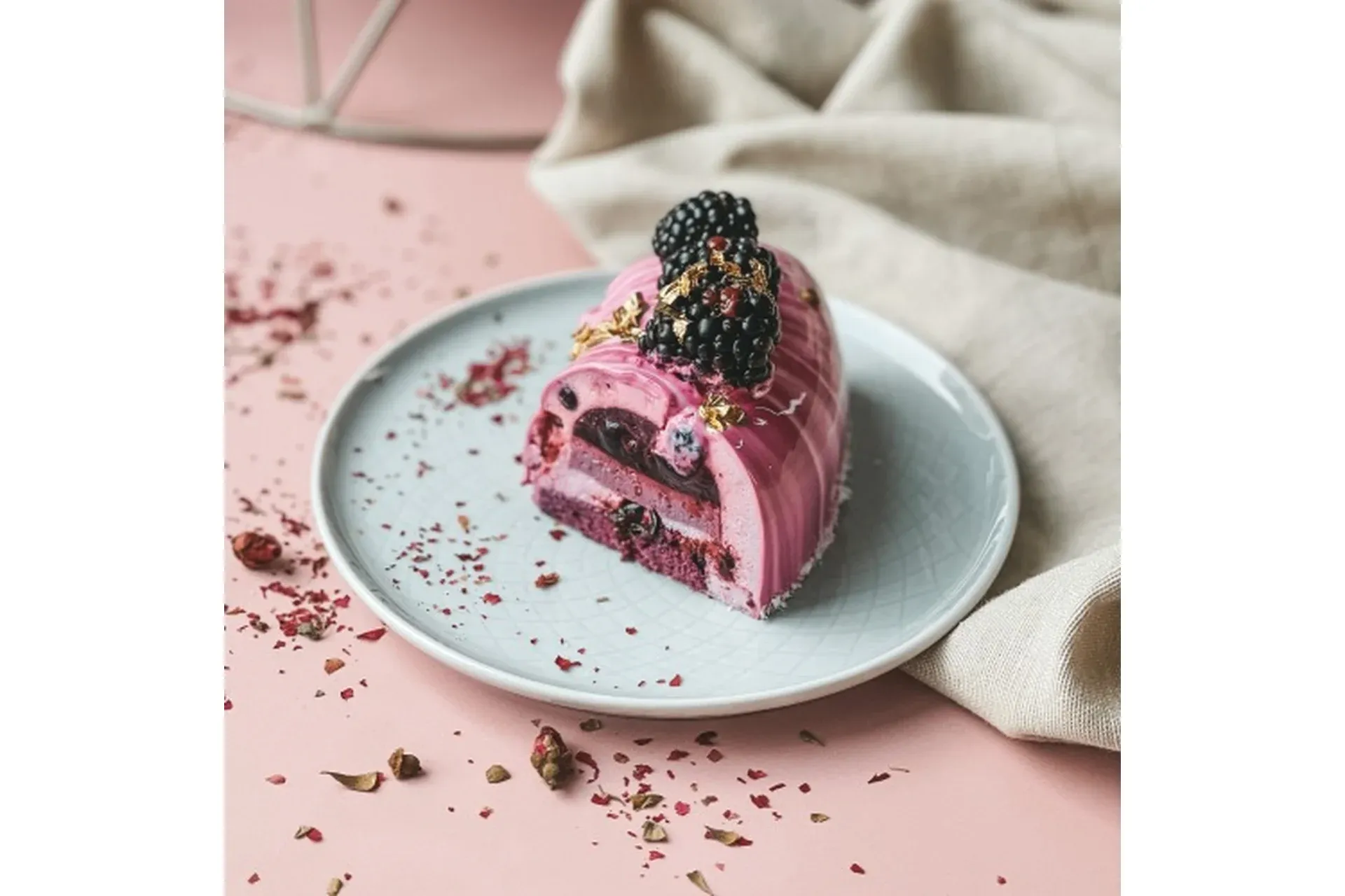Торт BluesBerry (Ксения Нохрина)